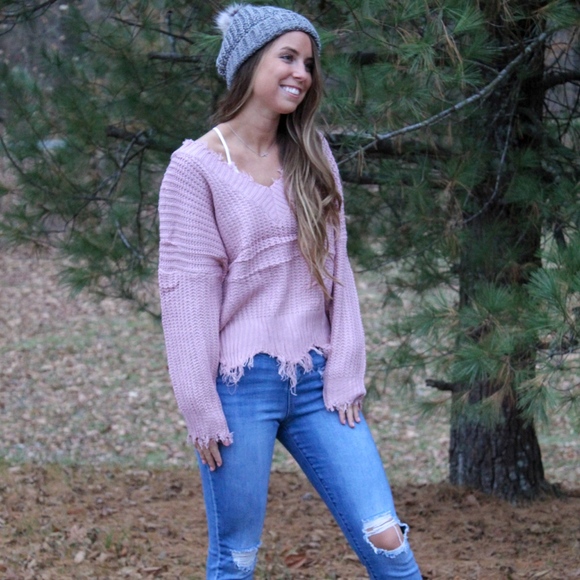 NEW mauve sweater - Picture 4 of 4